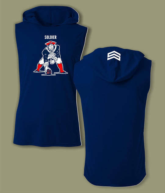 JR PATRIOTS SLEEVELESS HOODIES