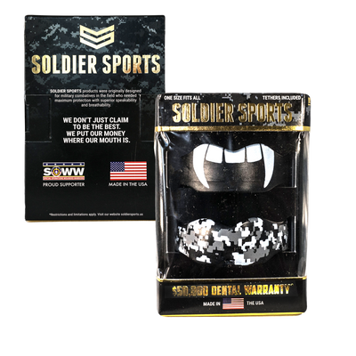 THE SOLDIER SPORTS CUSTOM 7312 MOUTH GUARD