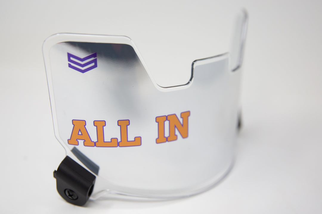 custom football helmet visors CUSTOM FOOTBALL/LACROSSE VISORS & EYE SHIELDS – Soldier Sports