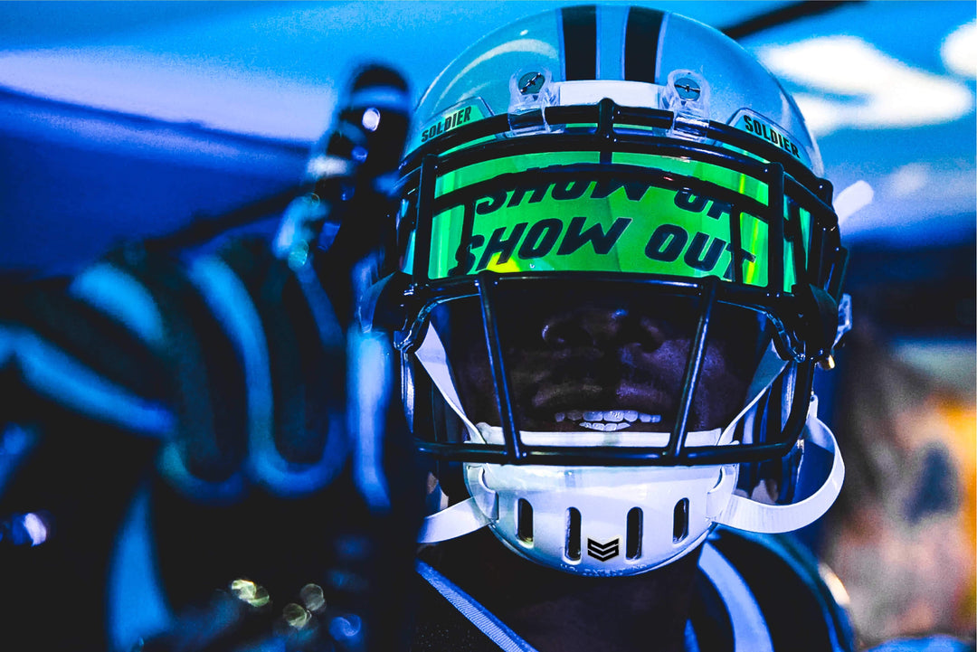 customize nike football helmets Franklin Mint Visor and enhances visual clarity to ensure nothing distracts you from giving your all on the field Custom Football Helmet Fanz