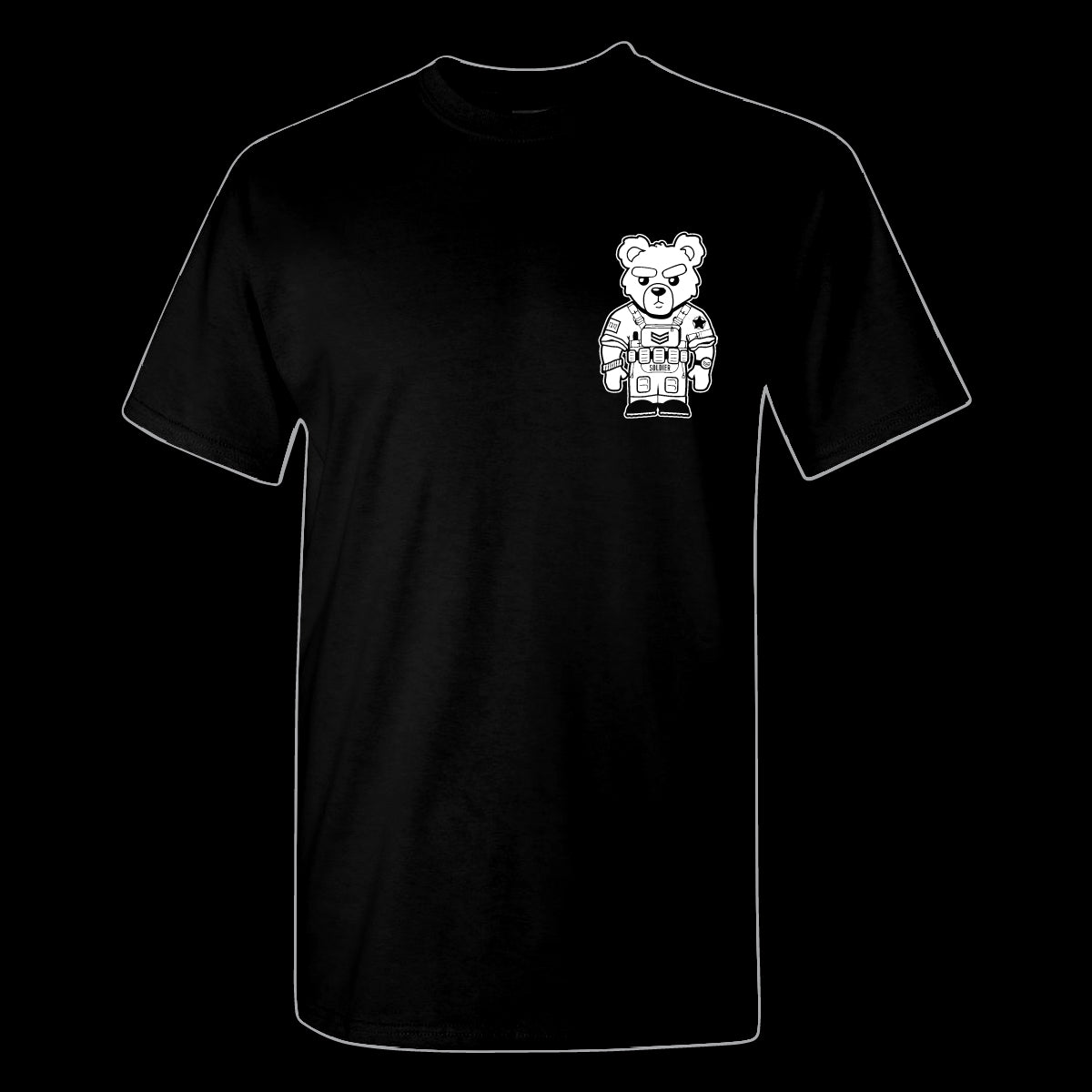 【KOOLOSET】BBDB Bear Half Tee BBDB Bear Half Tee (3color) - kooloset