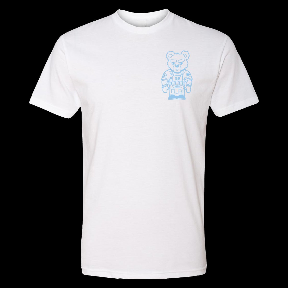 【23.65】22SS★ ALPHABET BEAR HALF T-SHIRT unisex-garment-dyed-