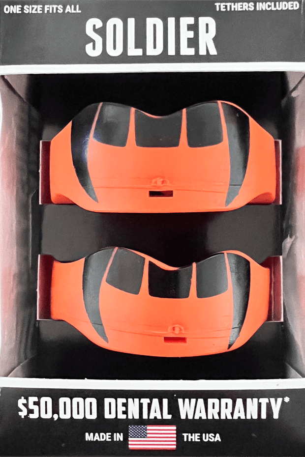 Orange Double Fang Mouth Guard Pack – Soldier Sports